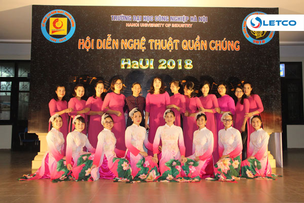 LETCO giành nhiều giải cao tại Hội diễn nghệ thuật quần chúng HaUI 2018