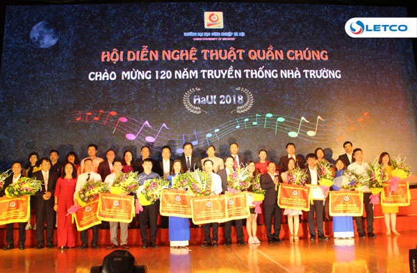 LETCO giành nhiều giải cao tại Hội diễn nghệ thuật quần chúng HaUI 2018