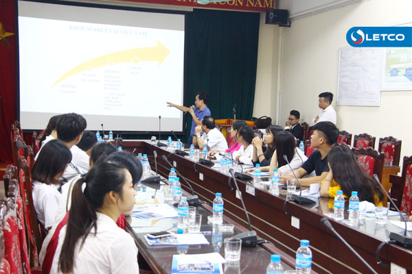Hội thảo giới thiệu các chương trình của LETCO với học sinh trường THPT Hương Cần và THPT Trung Nghĩa, tỉnh Phú Thọ