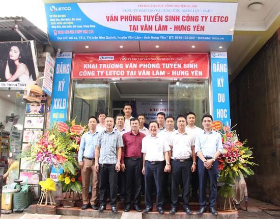 Khai trương Văn phòng tuyển sinh LETCO tại Văn Lâm, Hưng Yên