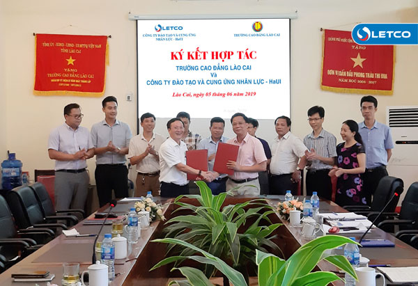 LETCO ký kết hợp tác với Trường Cao đẳng Lào Cai
