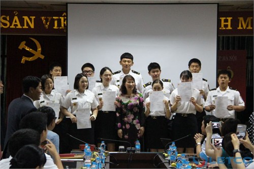 Bế giảng và trao Giấy chứng nhận kết thúc khóa đào tạo cho sinh viên ĐH Keijeon, Hàn Quốc