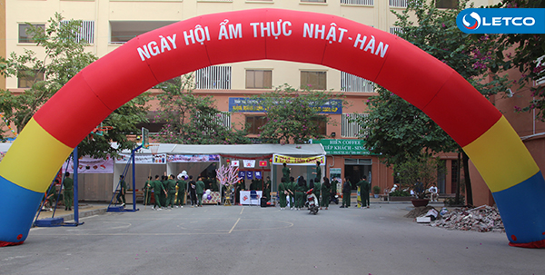 Du học sinh LETCO trổ tài nấu món ăn Nhật - Hàn