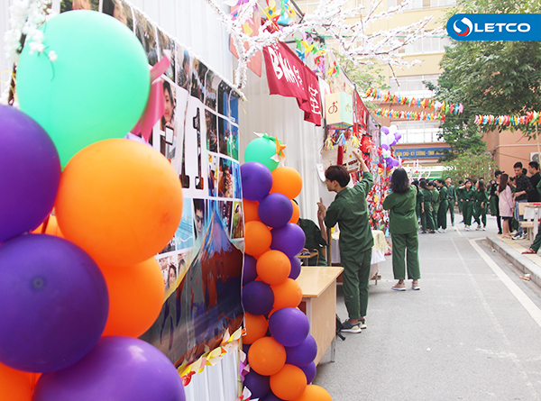 Du học sinh LETCO trổ tài nấu món ăn Nhật - Hàn