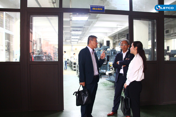 Chủ tịch Nghiệp đoàn Suzurigaoka, Nhật Bản thăm và làm việc tại LETCO