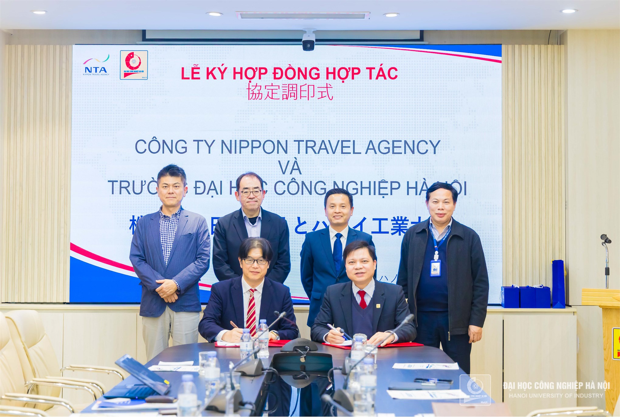 HaUI – Nippon Travel Agency ký thỏa thuận hợp tác phát triển nhân lực tại Nhật Bản