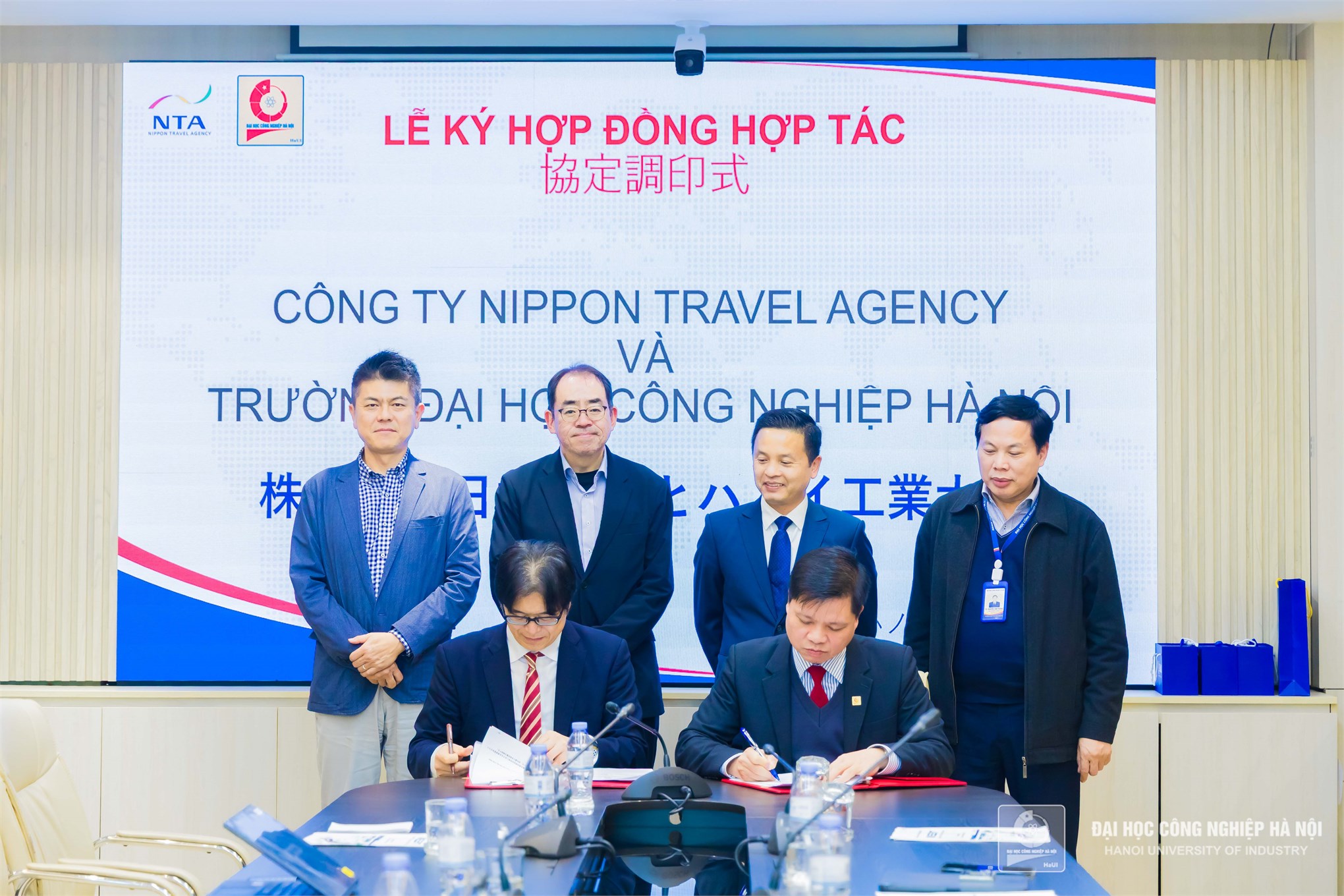 HaUI – Nippon Travel Agency ký thỏa thuận hợp tác phát triển nhân lực tại Nhật Bản