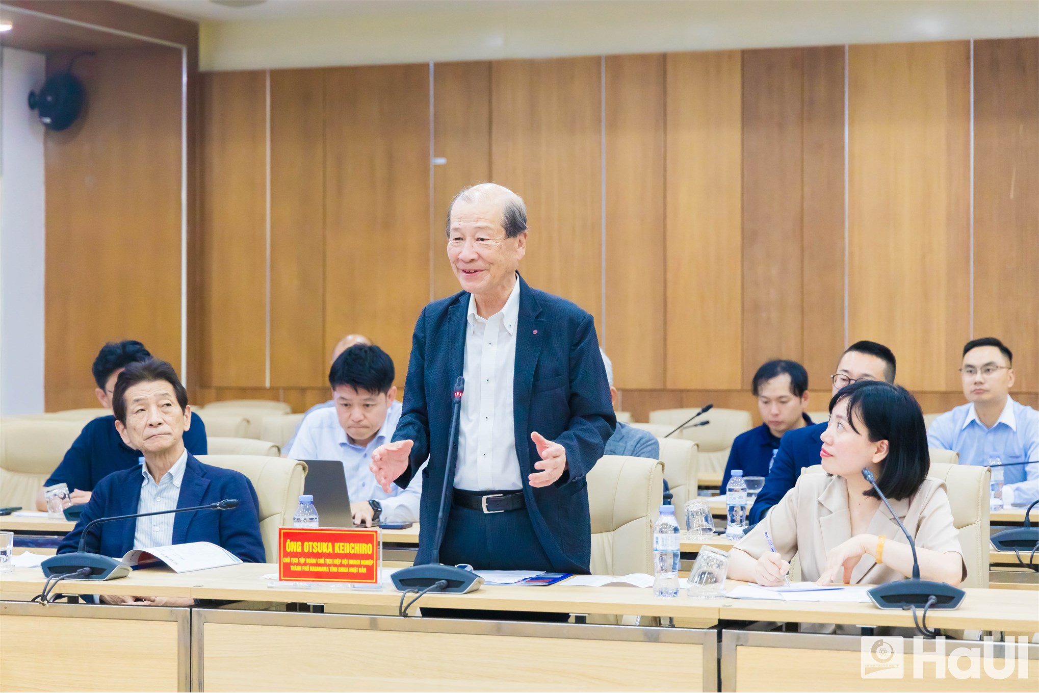 HaUI mở rộng hợp tác với Hiệp hội Nghiên cứu Kinh tế Châu Á và các doanh nghiệp Nhật Bản