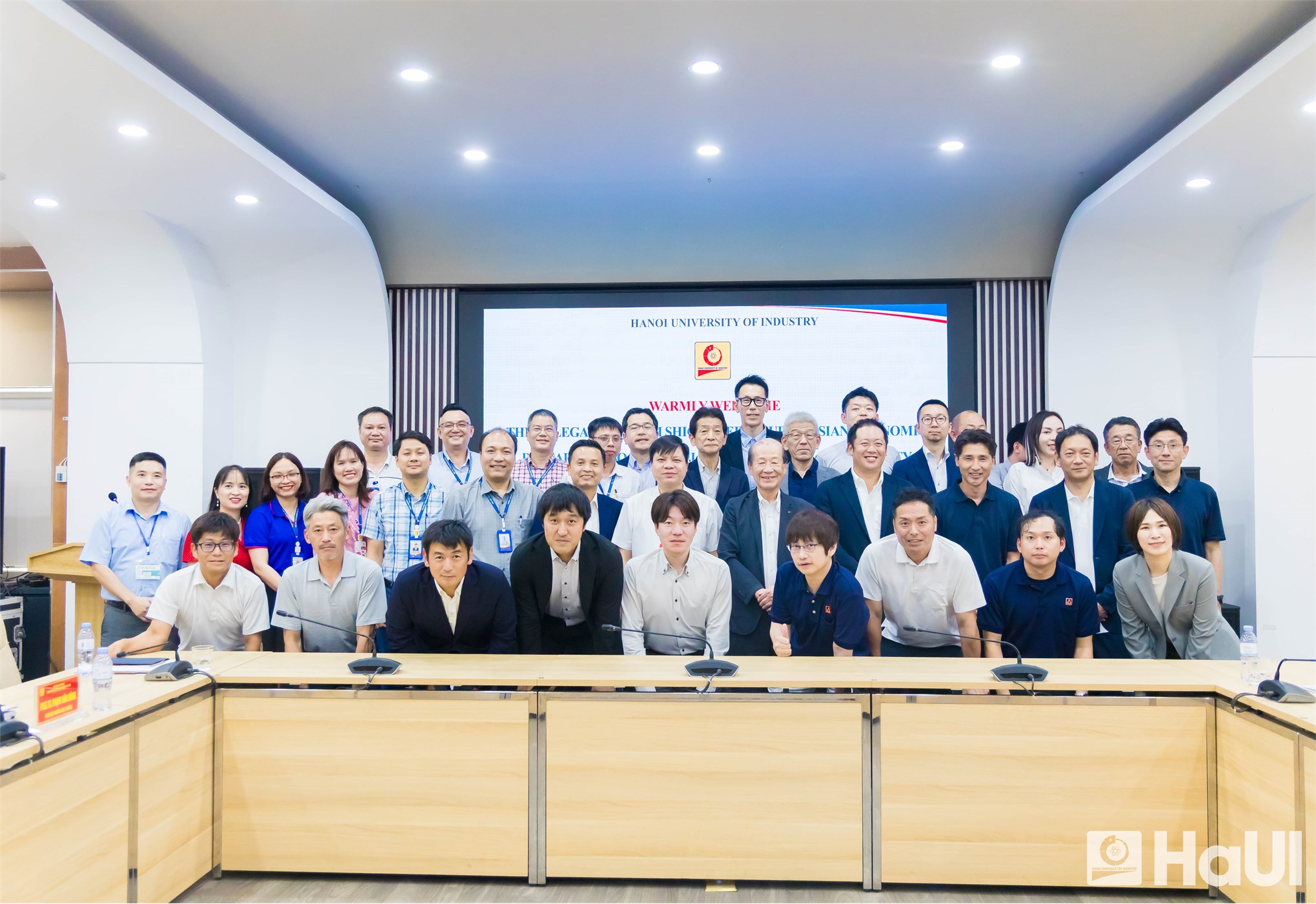 HaUI mở rộng hợp tác với Hiệp hội Nghiên cứu Kinh tế Châu Á và các doanh nghiệp Nhật Bản