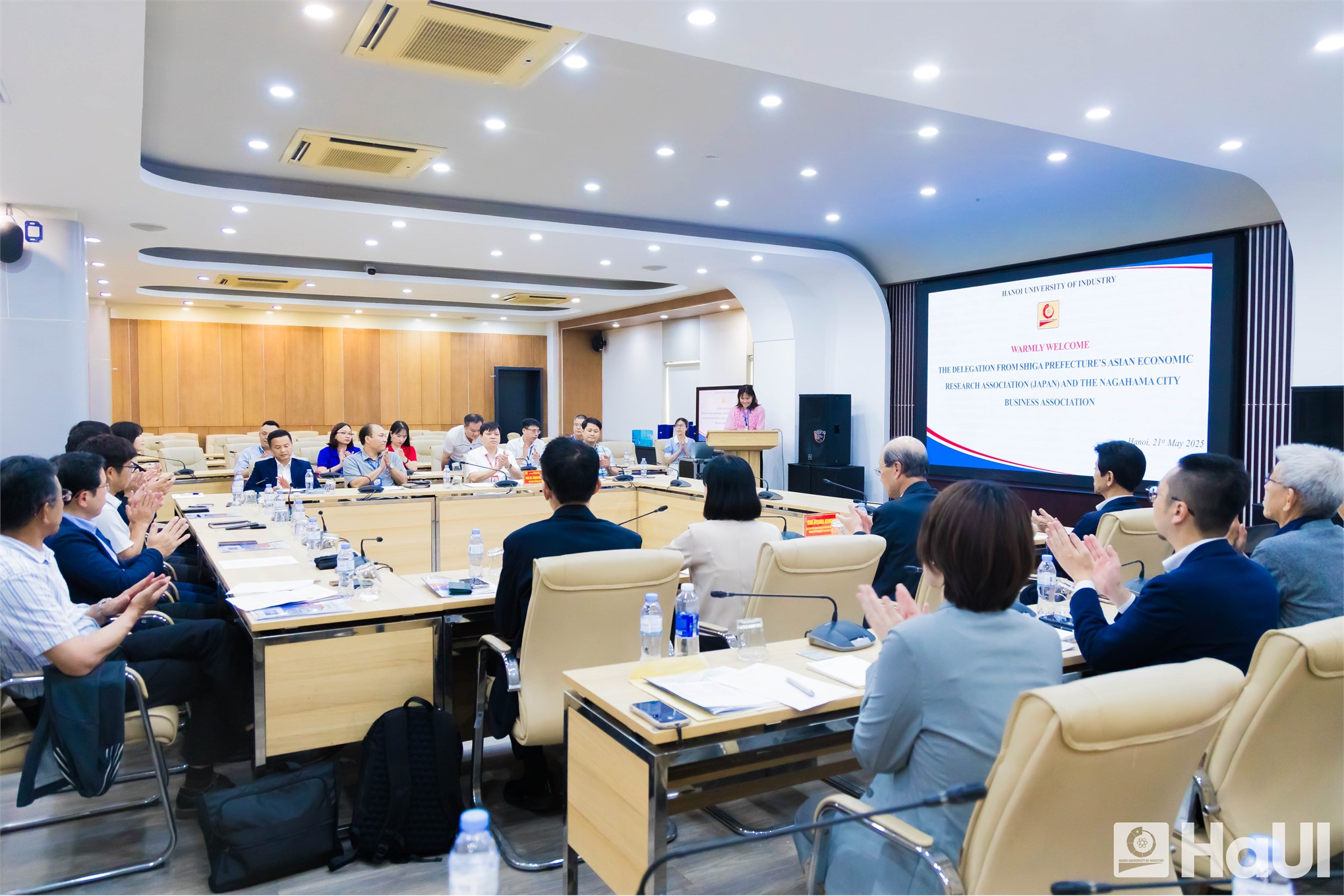 HaUI mở rộng hợp tác với Hiệp hội Nghiên cứu Kinh tế Châu Á và các doanh nghiệp Nhật Bản