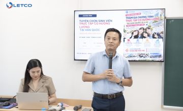 LETCO đẩy mạnh triển khai chương trình trao đổi sinh viên, du học và thực tập có hưởng lương tại Hàn Quốc 
