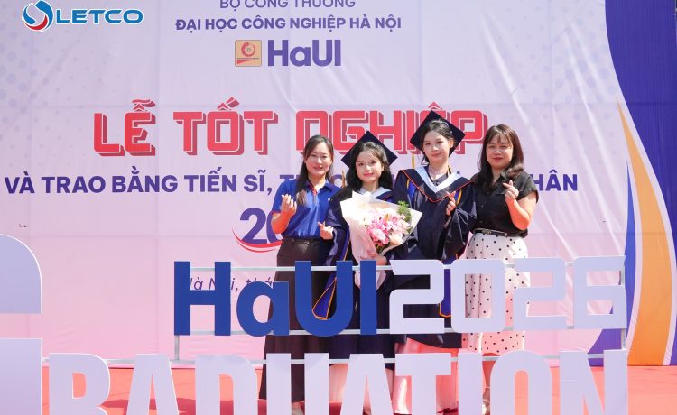 LETCO đồng hành mở rộng cơ hội làm việc trong nước và quốc tế tại Ngày hội Tốt nghiệp của sinh viên HaUI