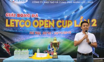 Khai mạc giải bóng đá LETCO OPEN CUP lần 2, năm 2018