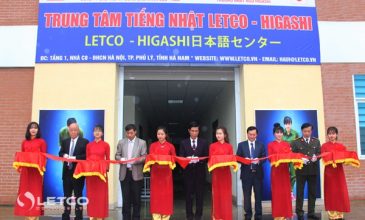 Khai trương Trung tâm tiếng Nhật LETCO – HIGASHI tại Hà Nam