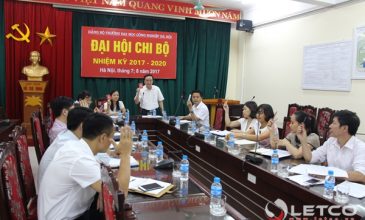 Đại hội Chi bộ Công LETCO nhiệm kỳ 2017 – 2020