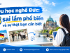 Du học nghề Đức: 3 sai lầm phổ biến và sự thật bạn cần biết