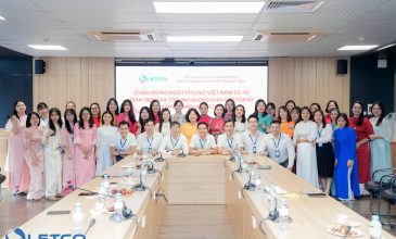 Ấm áp chương trình Gặp mặt nữ CBNV Công ty LETCO nhân ngày Phụ nữ Việt Nam 20/10