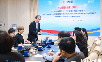 LETCO ĐÓN TIẾP ĐOÀN ĐẠI HỌC KWANSEI GAKUIN (NHẬT BẢN) VÀ TRƯỜNG ĐẠI HỌC THƯƠNG MẠI ĐẾN THĂM QUAN, LÀM VIỆC THỰC TẾ