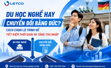 DU HỌC NGHỀ HAY CHUYỂN ĐỔI BẰNG ĐỨC? CÁCH CHỌN LỘ TRÌNH ĐỂ TIẾT KIỆM THỜI GIAN VÀ TĂNG THU NHẬP 