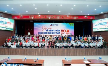LETCO Tưng bừng Tổ chức Gặp mặt Kỷ niệm 43 năm Ngày Nhà giáo Việt Nam