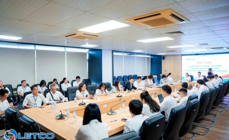 LETCO tổ chức thành công Hội nghị người quản lý, người lao động tổng kết năm học 2024-2025. LETCO tổ chức thành công Hội nghị người quản lý, người lao động tổng kết năm học 2024-2025.