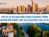 TOP 05 LÝ DO BẠN NÊN CHỌN CHƯƠNG TRÌNH CHUYỂN ĐỔI BẰNG 18B TẠI CHLB ĐỨC CỦA LETCO