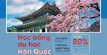 HỌC BỔNG 90% DU HỌC HÀN QUỐC