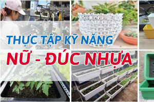 NỮ LÀM ĐÚC NHỰA