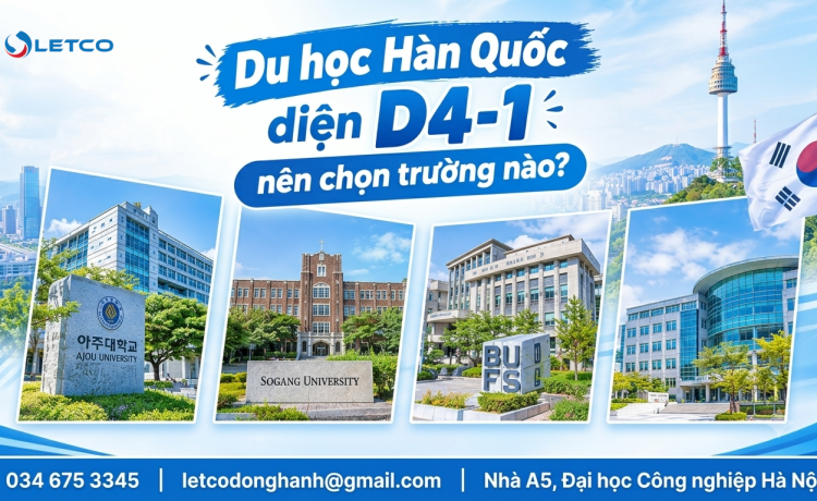 Du học Hàn Quốc diện D4-1 nên chọn trường nào? 
