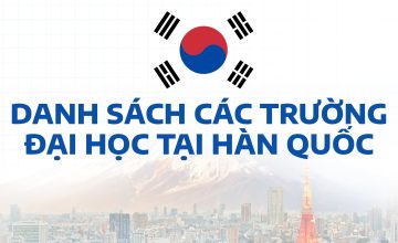 DANH SÁCH CÁC TRƯỜNG ĐẠI HỌC TẠI HÀN QUỐC