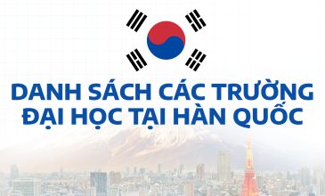 DANH SÁCH CÁC TRƯỜNG ĐẠI HỌC TẠI HÀN QUỐC