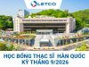 NHẬN BẰNG THẠC SĨ HÀN QUỐC – SĂN HỌC BỔNG DU HỌC CÙNG LETCO