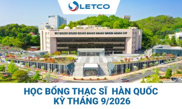 NHẬN BẰNG THẠC SĨ HÀN QUỐC – SĂN HỌC BỔNG DU HỌC CÙNG LETCO
