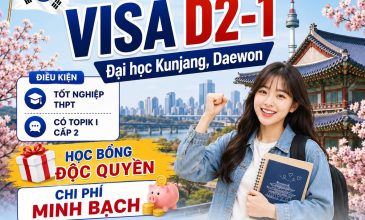 ĐẠI HỌC KUNJANG & ĐẠI HỌC DAEWON – LỰA CHỌN LÝ TƯỞNG CHO HỌC SINH THPT