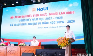 Năm học mới 2025-2026, HaUI đặt mục tiêu đột phá phát triển giáo dục đào tạo trong giai đoạn mới